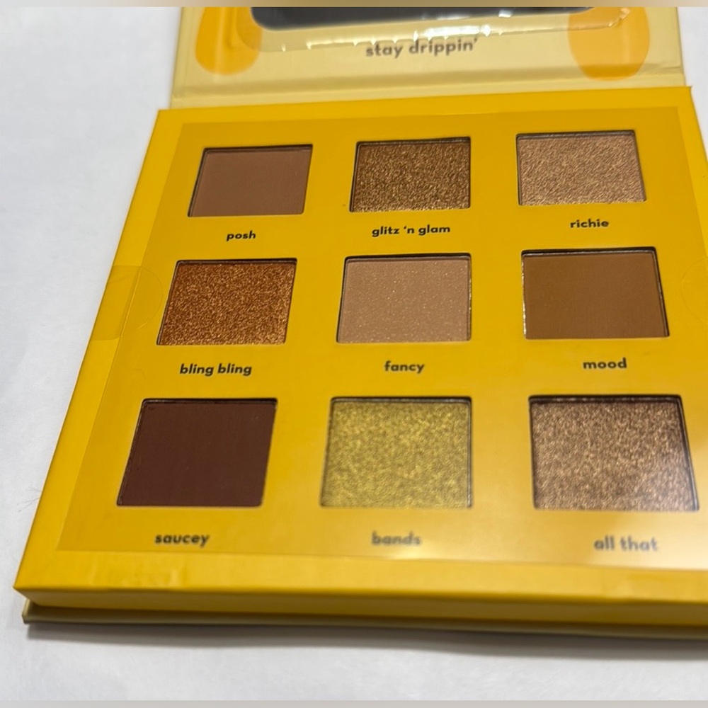 The Crème Shop Drippin' 9 Color Palette Long Wear, Multi Finish, Ultra-Pigmented